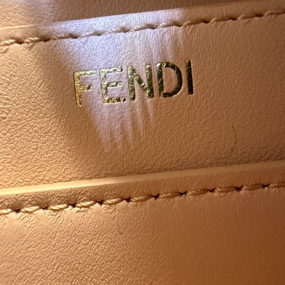 SOLD Fendi Peekaboo ISeeU Top-Handle – Noir / Rose / Tortora – Like New - Picture 13 of 13